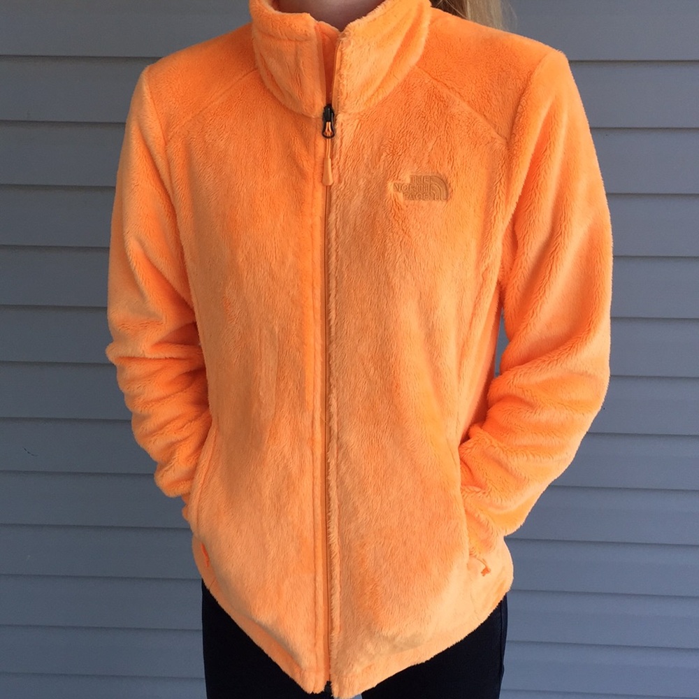 *NEW* Orange North Face Zip-Up Jacket